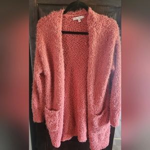 Love Tree Fuzzy Cardigan